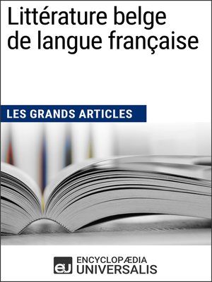 cover image of Littérature belge de langue française